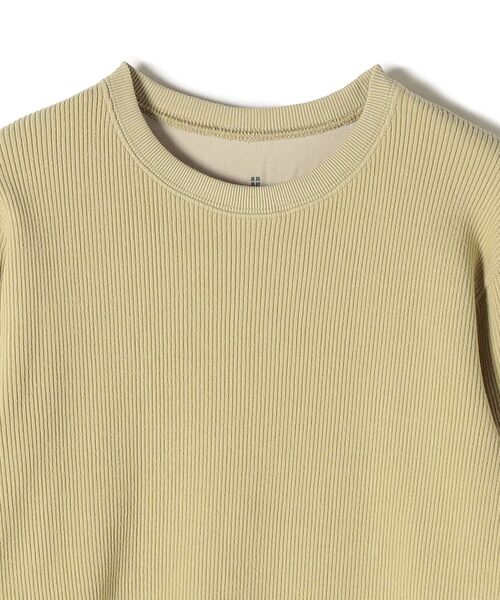 SHIPS Days(シップスデイズ)の「SHIPS Days:ジャージーリブクルーネックプルオーバー(Tシャツ/カットソー・レディース・オフホワイト/ブラック/イエロー系その他・ONE SIZE)」の5枚目の写真