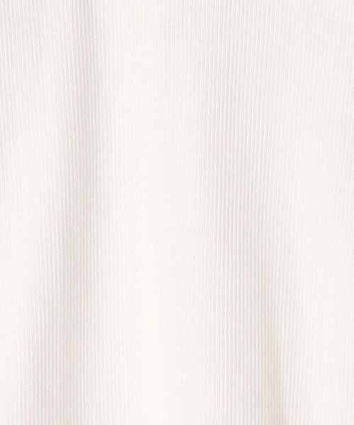 SHIPS Days(シップスデイズ)の「SHIPS Days:ジャージーリブクルーネックプルオーバー(Tシャツ/カットソー・レディース・オフホワイト/ブラック/イエロー系その他・ONE SIZE)」の8枚目の写真