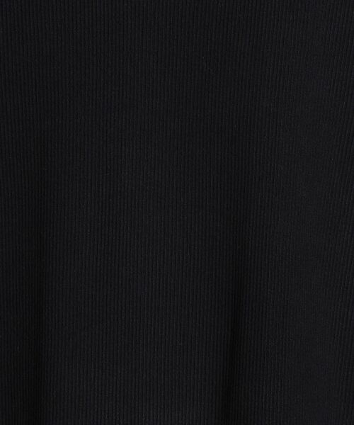 SHIPS Days(シップスデイズ)の「SHIPS Days:ジャージーリブクルーネックプルオーバー(Tシャツ/カットソー・レディース・オフホワイト/ブラック/イエロー系その他・ONE SIZE)」の9枚目の写真