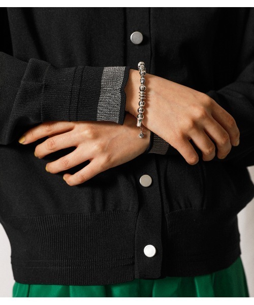 トライバルパターン ビーズブレスレット