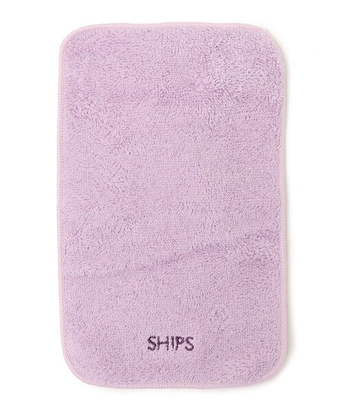 SHIPS(シップス)の「SHIPS KIDS:ミニ ハーフ ハンカチ(ハンカチ/ハンドタオル・キッズ・ネイビー/イエロー/オレンジ/ラベンダー/ブルー系その他/ライトピンク・ONE SIZE)」の3枚目の写真