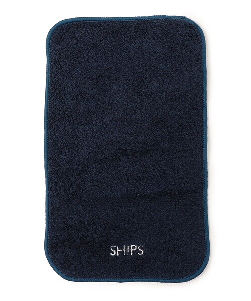 SHIPS(シップス)の「SHIPS KIDS:ミニ ハーフ ハンカチ(ハンカチ/ハンドタオル・キッズ・ネイビー/イエロー/オレンジ/ラベンダー/ブルー系その他/ライトピンク・ONE SIZE)」の2枚目の写真