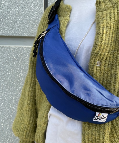 Drifter（ドリフター）の「【Drifter/ドリフター】PARMA（ボディバッグ/ウエストポーチ・レディース・ブルー・ONE SIZE）」の12枚目の写真