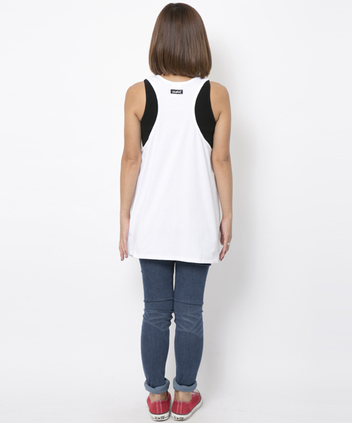 XG タンクトップ X-girl（エックスガール）の「XG LOGO BIG TANK TOP（タンク