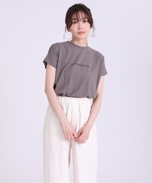 INED | ロゴTシャツ《マシュふわ(R)》(Tシャツ/カットソー)