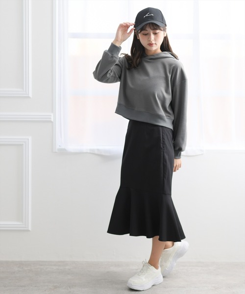 clear（クリア）の「clearロゴキャップ≪2022SS新作≫（キャップ・レディース・ホワイト/ブラック/ベージュ・F）」の6枚目の写真