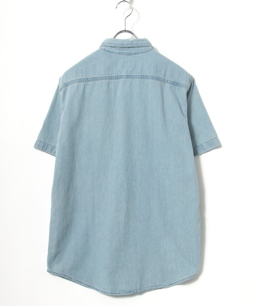 Levi's(リーバイス)の「Levi's /リーバイス CLASSIC ONE POCKET STANDARD デニム ワーク半袖シャツ(シャツ/ブラウス・メンズ・ライトブルー・S/M/L)」の5枚目の写真