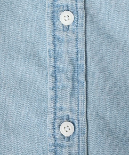 Levi's(リーバイス)の「Levi's /リーバイス CLASSIC ONE POCKET STANDARD デニム ワーク半袖シャツ(シャツ/ブラウス・メンズ・ライトブルー・S/M/L)」の8枚目の写真