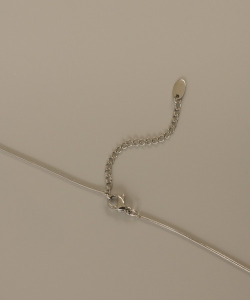 muku（ムク）の「金属アレルギー対応 モチーフネックレス/サージカルステンレス/316L（ネックレス・レディース・シルバー/ゴールド・45/39/52）」の17枚目の写真