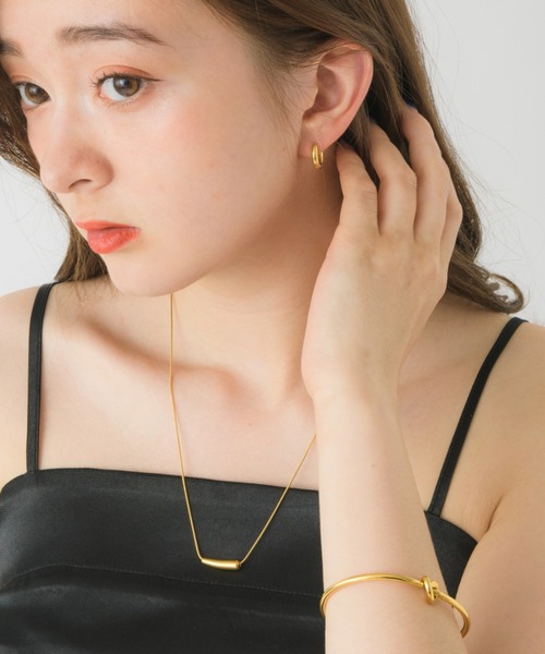 muku（ムク）の「金属アレルギー対応 モチーフネックレス/サージカルステンレス/316L（ネックレス・レディース・シルバー/ゴールド・45/39/52）」の18枚目の写真