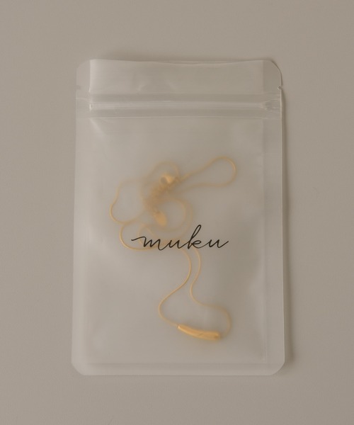 muku（ムク）の「金属アレルギー対応 モチーフネックレス/サージカルステンレス/316L（ネックレス・レディース・シルバー/ゴールド・45/39/52）」の3枚目の写真