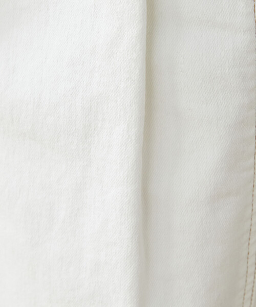 COMME CA ISM（コムサイズム）の「★ＴＶドラマ着用商品★  【サスティナブル】 リサイクルデニム　ワイドパンツ（デニムパンツ・レディース・ホワイト/インディゴブルー・MEDIUM/LARGE）」の18枚目の写真