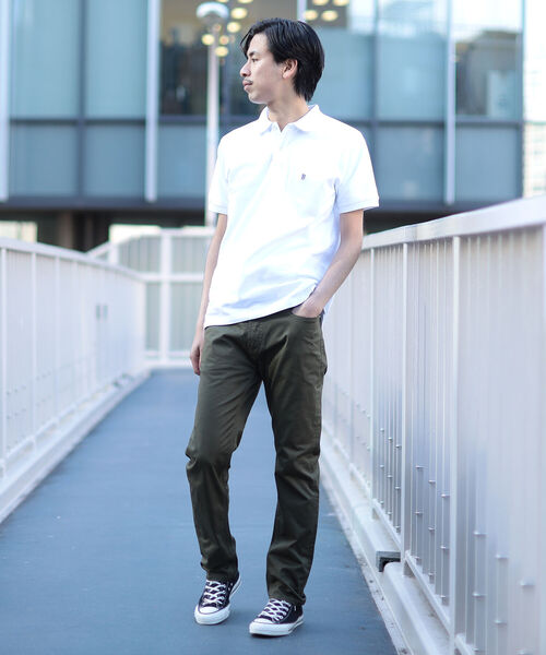 BEAMS(ビームス)の「BEAMS / ワンポイント ポロシャツ(ポロシャツ・メンズ・ホワイト/グレー系その他/ネイビー・SMALL/MEDIUM/LARGE/X-LARGE)」の22枚目の写真