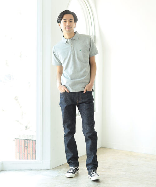 BEAMS(ビームス)の「BEAMS / ワンポイント ポロシャツ(ポロシャツ・メンズ・ホワイト/グレー系その他/ネイビー・SMALL/MEDIUM/LARGE/X-LARGE)」の10枚目の写真