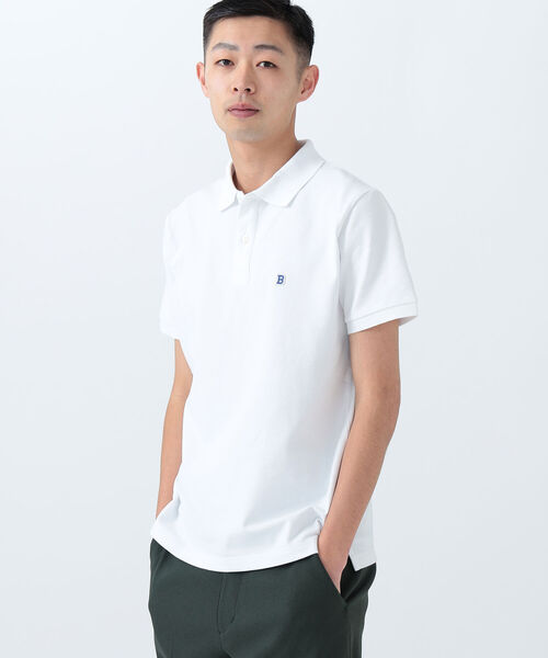 BEAMS(ビームス)の「BEAMS / ワンポイント ポロシャツ(ポロシャツ・メンズ・ホワイト/グレー系その他/ネイビー・SMALL/MEDIUM/LARGE/X-LARGE)」の18枚目の写真