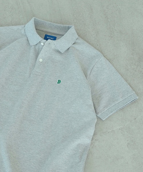 BEAMS(ビームス)の「BEAMS / ワンポイント ポロシャツ(ポロシャツ・メンズ・ホワイト/グレー系その他/ネイビー・SMALL/MEDIUM/LARGE/X-LARGE)」の2枚目の写真