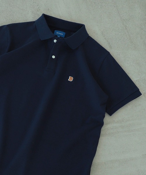 BEAMS(ビームス)の「BEAMS / ワンポイント ポロシャツ(ポロシャツ・メンズ・ホワイト/グレー系その他/ネイビー・SMALL/MEDIUM/LARGE/X-LARGE)」の3枚目の写真