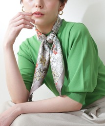 N.（N. Natural Beauty Basic） | ヴィンテージライクフラワースカーフ(ストール/ショール)