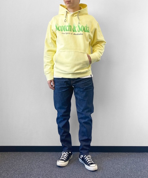 SCOTCH&SODA（スコッチアンドソーダ）の「ルーズテーパード ジーンズ【164376】（デニムパンツ・メンズ・インディゴブルー・30inch/29inch/32inch/31inch/33inch）」の4枚目の写真