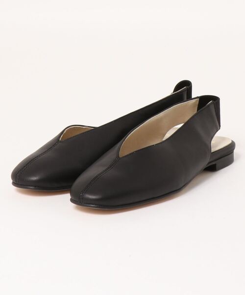 REMME(レメ)の「REMME(レメ) バックストラップパンプス(パンプス・レディース・ブラック・38/36)」の1枚目の写真