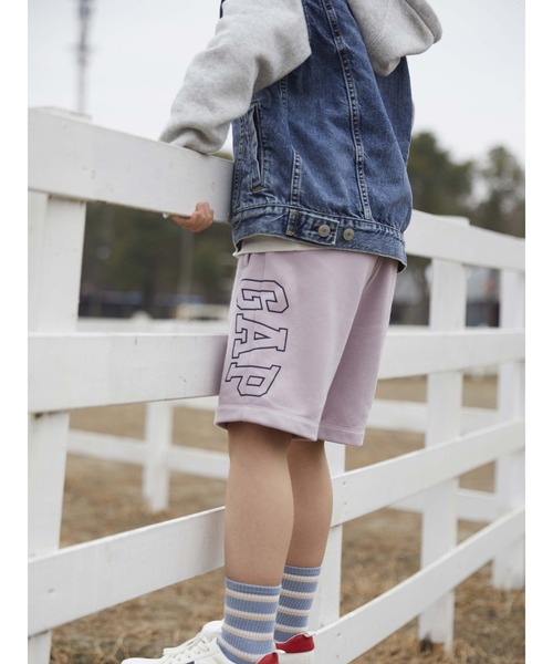 GAP（ギャップ）の「Gapロゴ ショートパンツ (キッズ)（その他パンツ・キッズ・ホワイト/ピンク・S/M/L/XL/XS/XXL）」の4枚目の写真