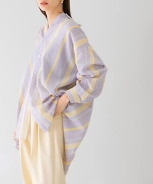 KBF | マルチストライプBIGBIGシャツ(シャツ/ブラウス)