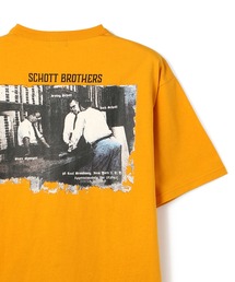 schott（ショット）の「【WEB LIMITED】Schott/ショット/PAINTING T-SHIRT Schott Brothers/ペインティング Tシャツ ショットブラザーズ（Tシャツ/カットソー・メンズ）」