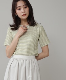 N.(N. Natural Beauty Basic) | ◆ギンガムチェックTシャツ(Tシャツ/カットソー)