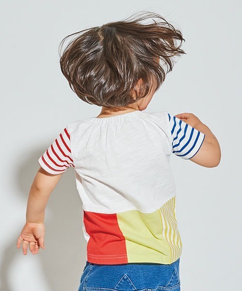 baby cheer（ベイビーチアー）の「ベジタブルTシャツ（Tシャツ/カットソー・キッズ・オフホワイト・90cm/80ｃｍ/120cm/100cm/110cm）」の5枚目の写真