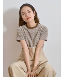 Ungrid | 【WEB限定】コンパクトボーダーTee(Tシャツ/カットソー)