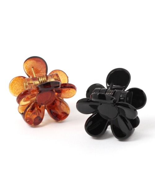 GLOBAL WORK(グローバルワーク)の「AND YUA ANY/8セット花ヘアクリップ/279484(バレッタ/ヘアクリップ・キッズ・ダークブラウン・FREE)」の4枚目の写真