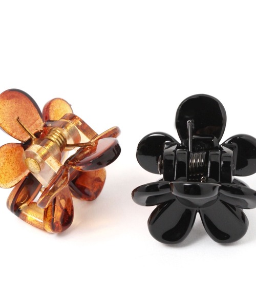 GLOBAL WORK(グローバルワーク)の「AND YUA ANY/8セット花ヘアクリップ/279484(バレッタ/ヘアクリップ・キッズ・ダークブラウン・FREE)」の5枚目の写真