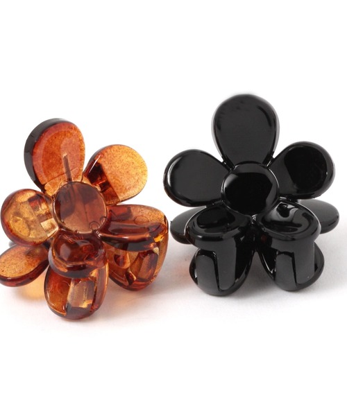 GLOBAL WORK(グローバルワーク)の「AND YUA ANY/8セット花ヘアクリップ/279484(バレッタ/ヘアクリップ・キッズ・ダークブラウン・FREE)」の6枚目の写真