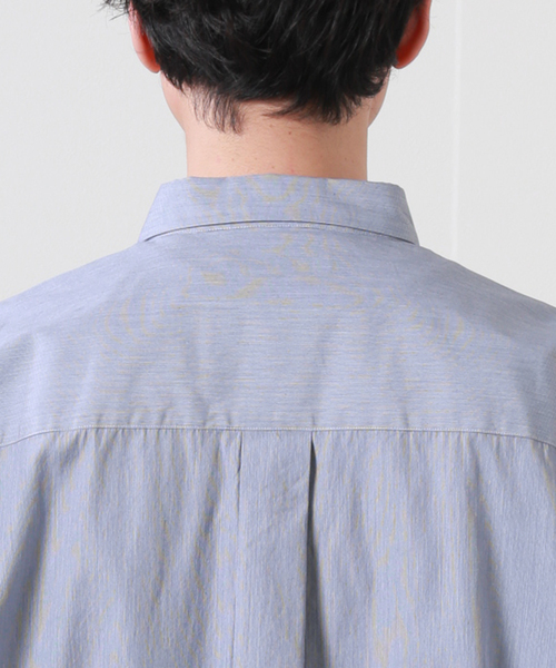 JOURNAL STANDARD(ジャーナルスタンダード)の「フィルロワ ハケメレギュラーシャツ(シャツ/ブラウス・メンズ・ネイビー/サックスブルー/ブルー・MEDIUM/LARGE)」の15枚目の写真
