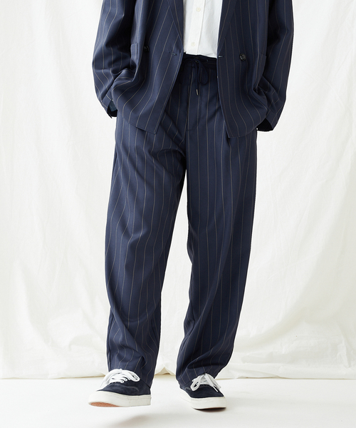 JOURNAL STANDARD（ジャーナルスタンダード）の「【DADS】“ストライプWジャケット+ストライプパンツの2点SET” セットアップ（セットアップ・メンズ・ベージュ/ネイビー/グリーン・SMALL/MEDIUM/LARGE）」の21枚目の写真