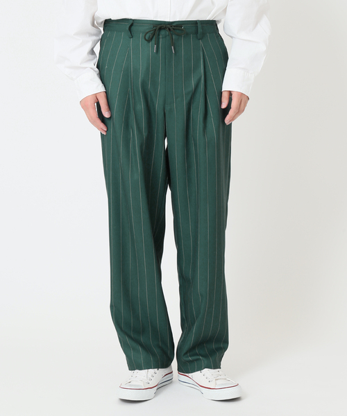 JOURNAL STANDARD（ジャーナルスタンダード）の「【DADS】“ストライプWジャケット+ストライプパンツの2点SET” セットアップ（セットアップ・メンズ・ベージュ/ネイビー/グリーン・SMALL/MEDIUM/LARGE）」の6枚目の写真