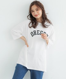 coca（coca）（コカ）の「ビッグシルエットプリントTee（Tシャツ/カットソー）」