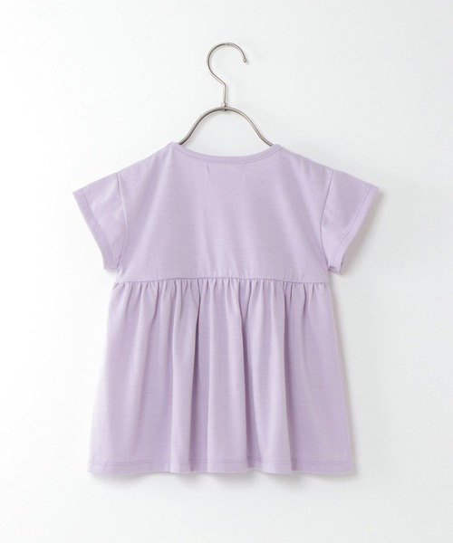 ikka（イッカ）の「【キッズ】フレアTシャツ／フリルパンツセットアップ（120~160cm）（Tシャツ/カットソー・キッズ・ライトグレー/ライトパープル・120/130/140/150/160）」の13枚目の写真