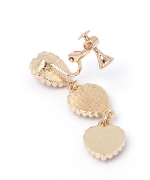 Me%（ミィパーセント）の「トリプルハートイヤリング（イヤリング・レディース・イエロー/グレー/ブラック・FREE）」の18枚目の写真