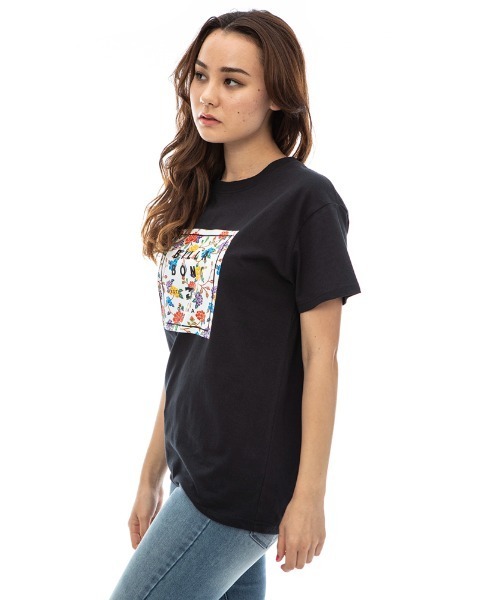 BILLABONG(ビラボン)の「【直営店限定】BILLABONG レディース Tシャツ 【2022年夏モデル】/ビラボン半袖Tシャツ(Tシャツ/カットソー・レディース・ブラック/ライトピンク/ホワイト・MEDIUM/LARGE/X-LARGE)」の7枚目の写真