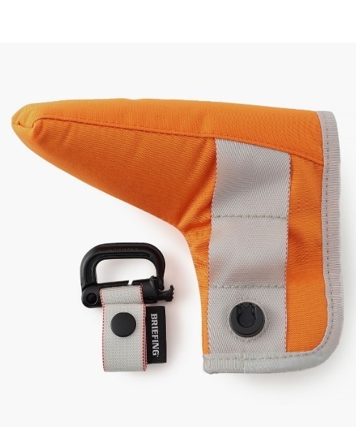 BRIEFING（ブリーフィング）の「【ブリーフィングゴルフ】PUTTER COVER FIDLOCK CP CR/パターカバーフィドロック CP CR（ゴルフグッズ・メンズ・オレンジ/アクア・FREE）」の7枚目の写真