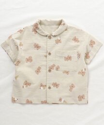 apres les cours | tiny bear 総柄シャツ(シャツ/ブラウス)