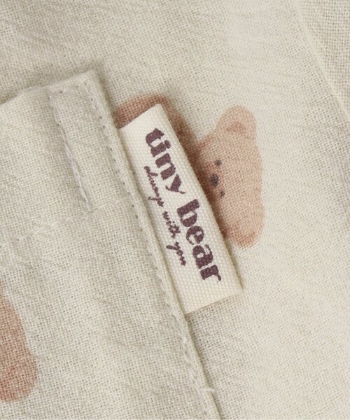 apres les cours（アプレレクール）の「tiny bear 総柄シャツ（シャツ/ブラウス・キッズ・ベージュ/アイボリー・90/100/110/120/80）」の11枚目の写真