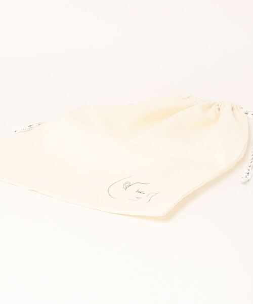 idem（イデム）の「idem gift bag L/コットン巾着ギフトバッグ L（ポーチ・レディース・アイボリー・FREE）」の11枚目の写真