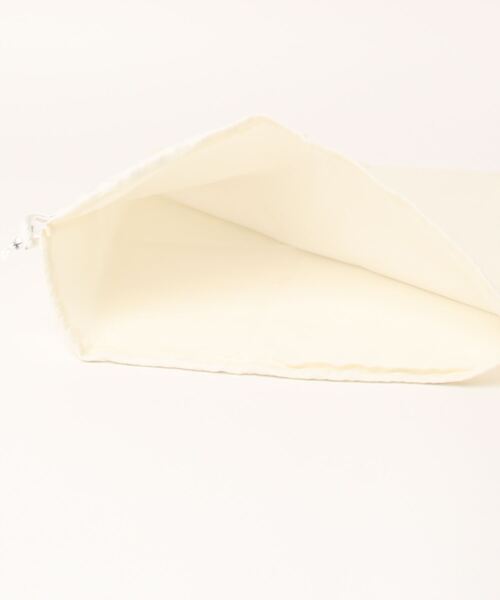 idem（イデム）の「idem gift bag L/コットン巾着ギフトバッグ L（ポーチ・レディース・アイボリー・FREE）」の5枚目の写真
