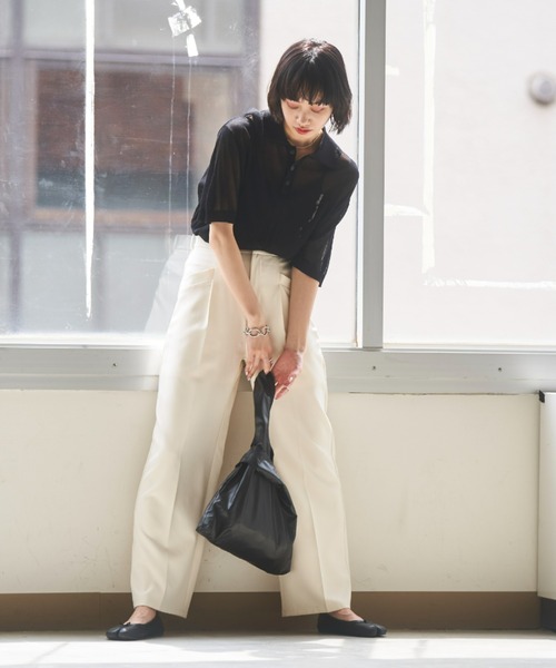 VACANCY（ヴァカンシー）の「バイカラーハンドルバック（ハンドバッグ・レディース・ブラック/シルバー・FREE）」の3枚目の写真