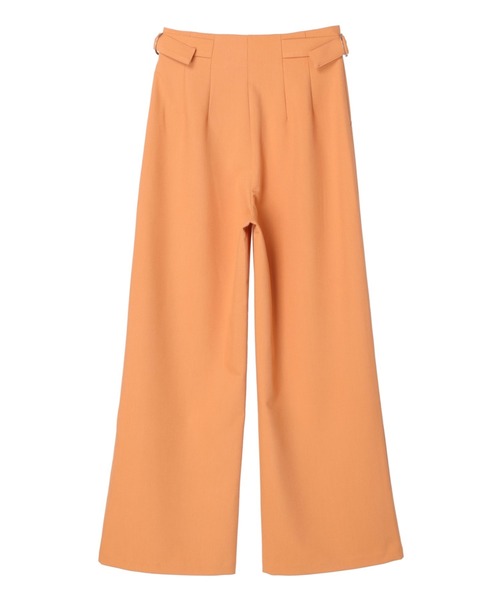 アリシアスタン　ハイウェストパンツSサイズ セール】High Waist Tuck Wide Pants /ハイウエストタックパンツ