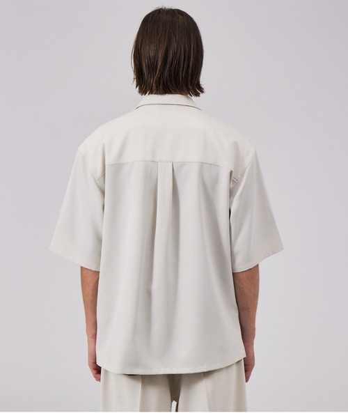 MYSELF ABAHOUSE by つね。(マイセルフアバハウスバイツネ)の「【MYSELF ABAHOUSE by つね。】ZOZOTOWN限定 ルーズシルエット シャツ ジャケット(シャツ/ブラウス・メンズ・チャコールグレー/アイボリー/ピンクベージュ・46/48)」の18枚目の写真