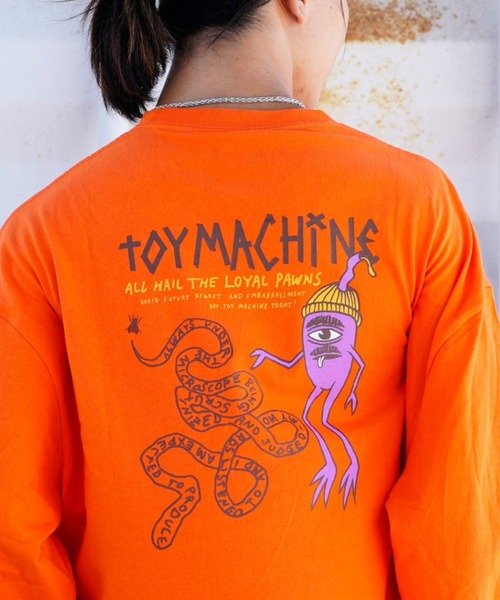 TOY MACHINE（トイ マシーン）の「【ムラサキスポーツ限定】TOY MACHINE/トイマシーン ロンT MTMFCLT3（Tシャツ