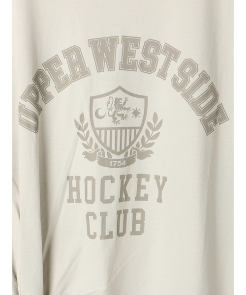 earth music&ecology（アースミュージックアンドエコロジー）の「ツイストカレッジチュニック（Tシャツ/カットソー・レディース・ライトグリーン/ネイビー/オフホワイト・FREE）」の10枚目の写真